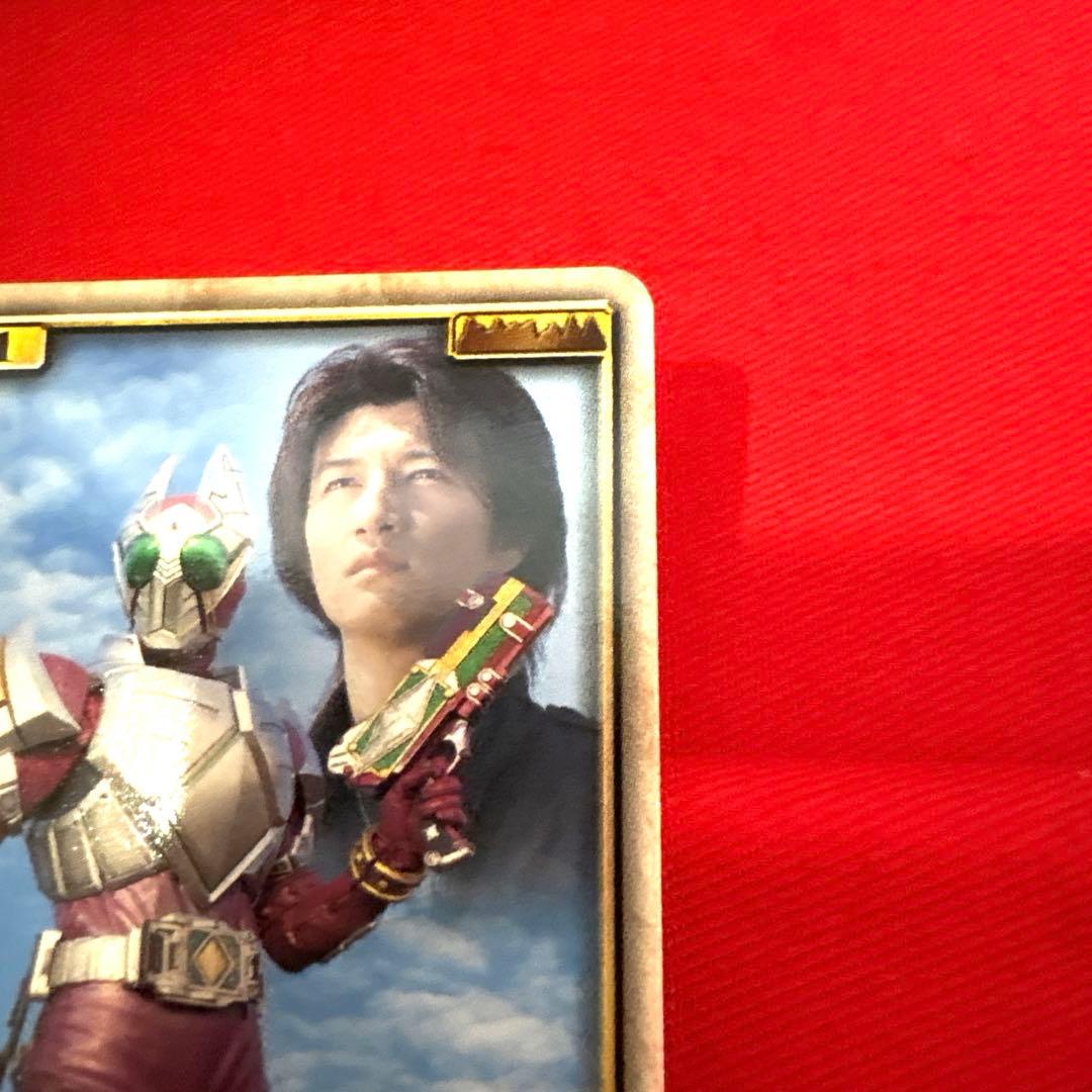 ラウズカード 仮面ライダーギャレン＝橘朔也 仮面ライダー剣 トレカ ダイヤ4 赤