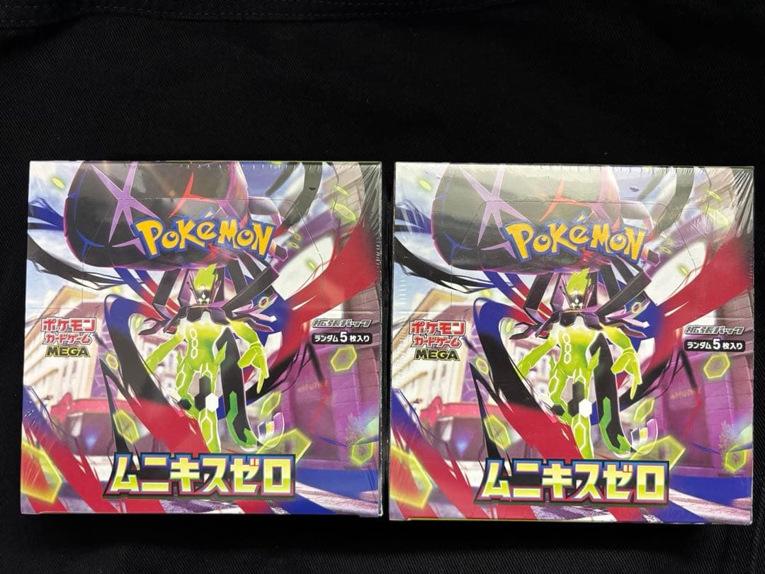 ムニキスゼロ　Box シュリンク付き　ポケモンカード　ポケカ　30パック入り