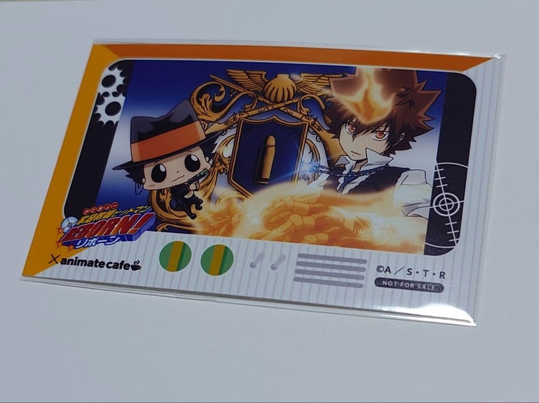 家庭教師ヒットマンREBORN! アニメイトカフェ 特典フォトカード　綱吉　②