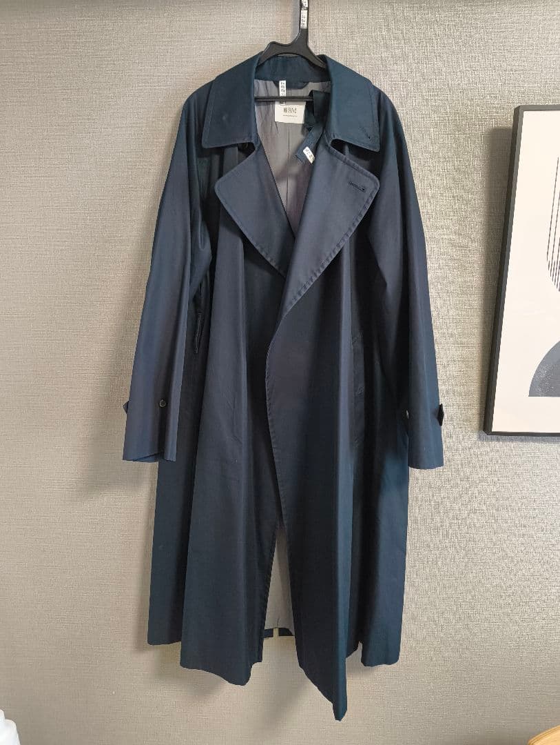 ブリティッシュメイド　ネイビー タイロッケンコート Mサイズ