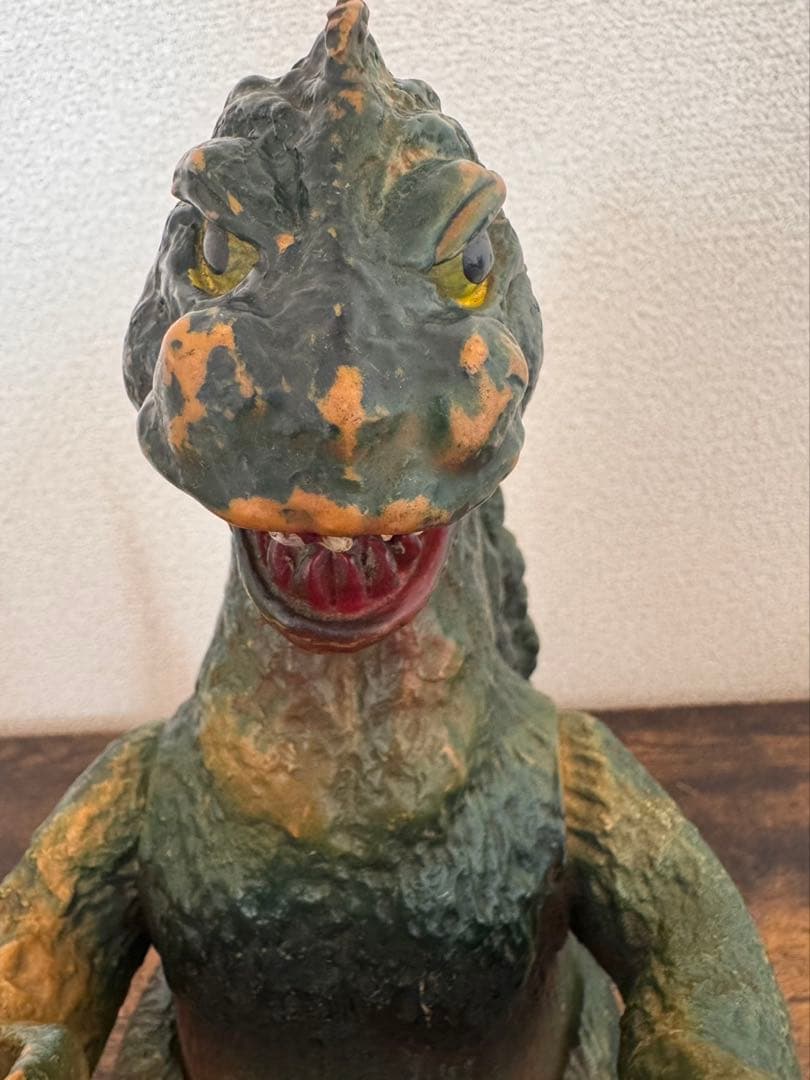 s63 ゴジラ　ブルマァク　ジャイアントサイズ　東宝　東京タワー付き　珍色？