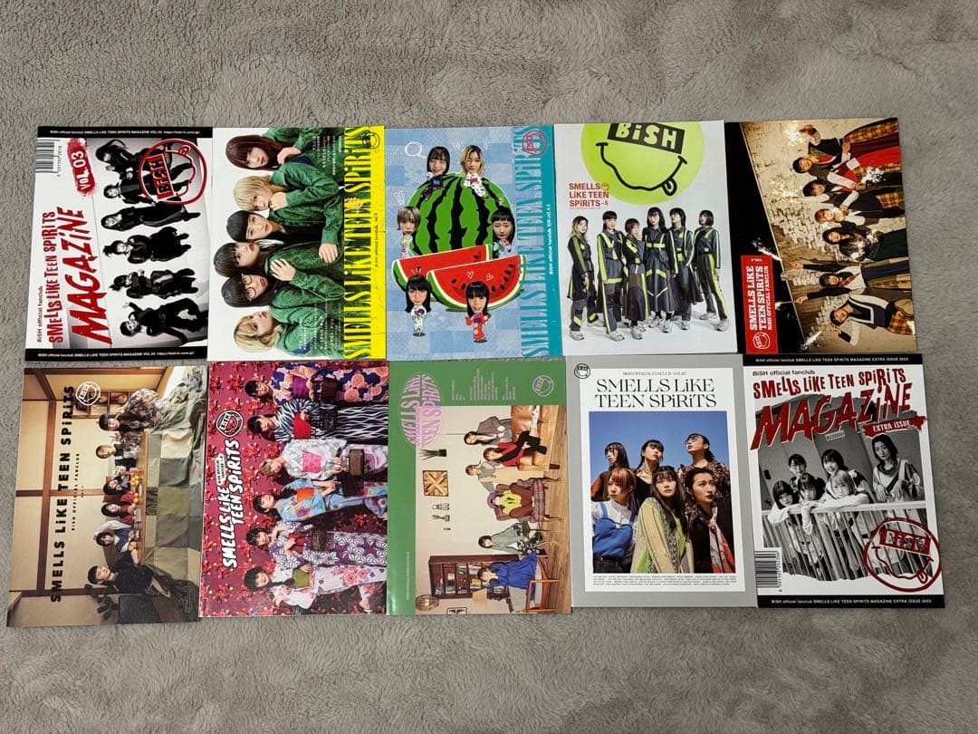 BiSH & WACK ファンクラブ会報誌等【まとめ売り】
