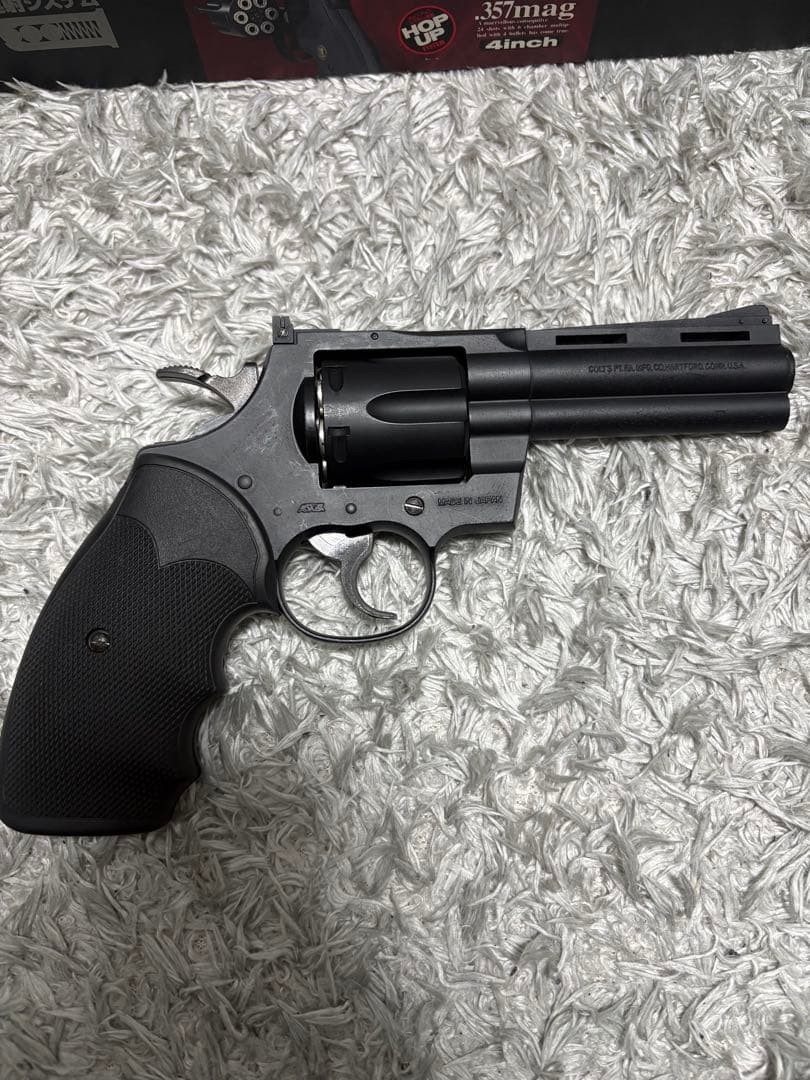 【18歳以上】東京マルイ ガスリボルバー コルトパイソン.357mag 4インチ