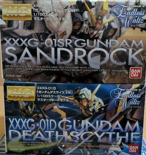 [ガンプラ] MG デスサイズ&サンドロック EW 2点セット 未組立