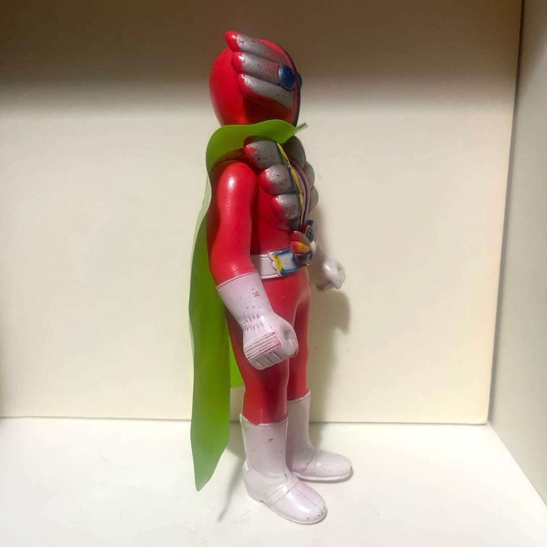 ブルマァク製 超人ビビューン スタンダードサイズ ソフビ フィギュア 当時物