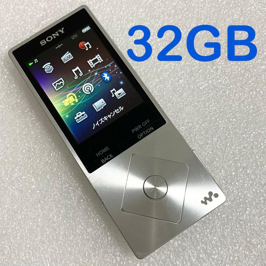 【バッテリー良好】　ソニー　ウォークマン　NW-A16 32GB 白銀