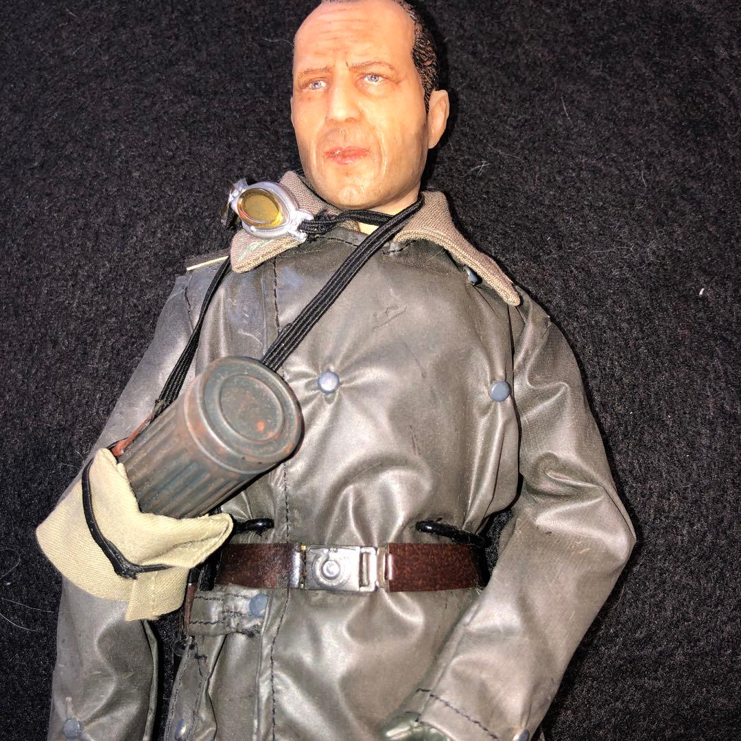 ブルースウイルスミリタリーフィギュアードイツオートバイ伝令兵