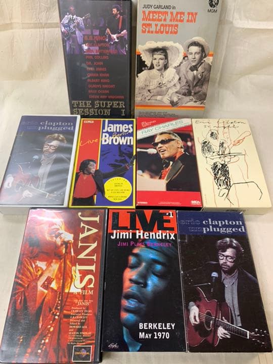 海外アーティスト　VHS