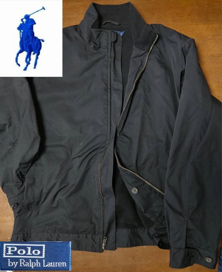 送料無料/美品　Polo by Ralph Lauren 裏フリースJK