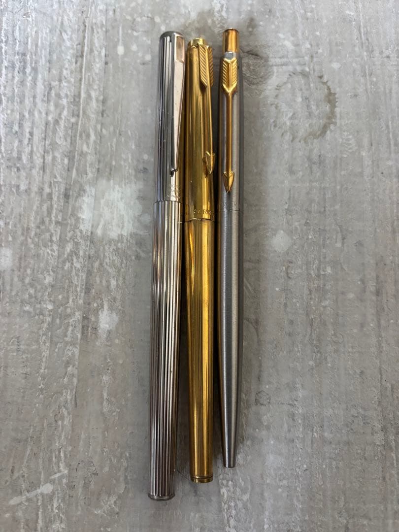 PARKER.万年筆　PARKERボールペン　MONTBLANC万年筆3点