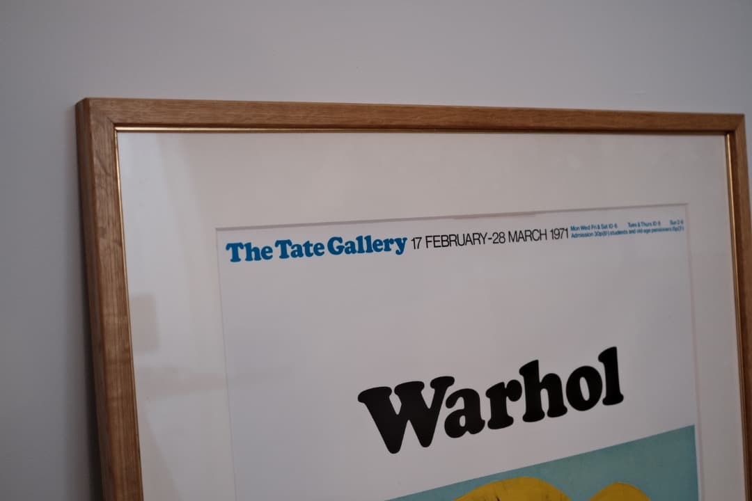 A1サイズ★希少 1971年 テート・ギャラリー アンディ・ウォーホル展