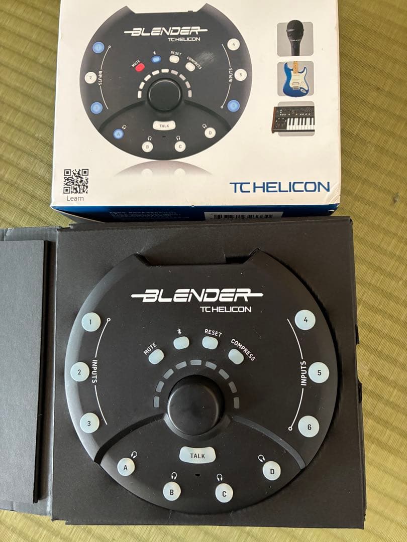 tc helicon blender ポータブルミキサー