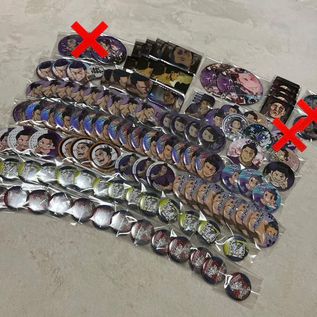 呪術廻戦 東堂葵 缶バッジ まとめ売り
