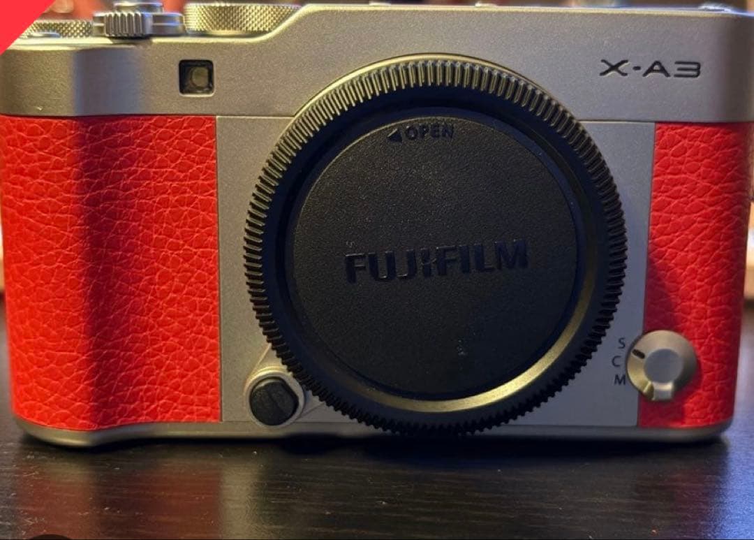 Fujifilm X-A3 レッド/シルバー 16-50mm