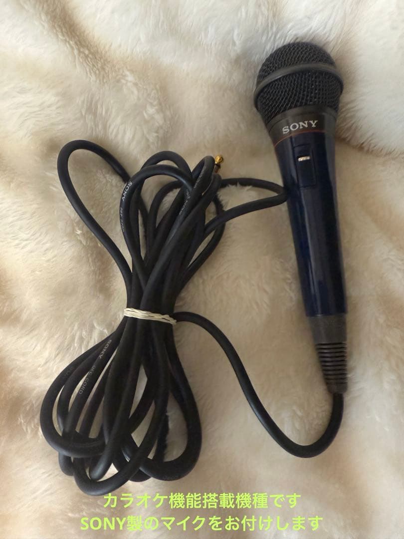 【LD/CD動作品】SHARPレーザーカラオケプレーヤー マイク・リモコン付