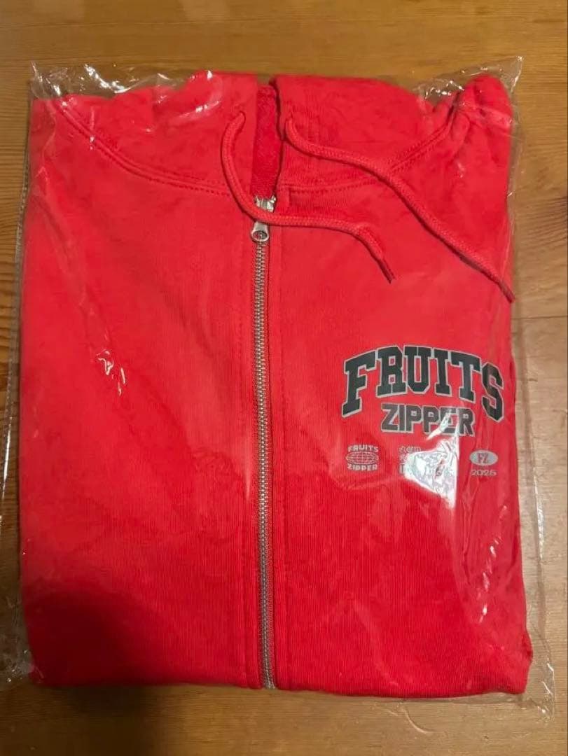 FRUITS ZIPPER 月足天音 推しアピ パーカー