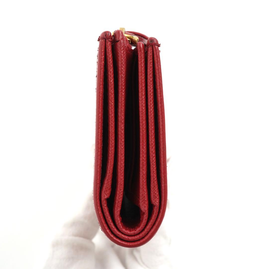 ✨未使用展示品✨　PRADA 長財布　サフィアーノレザー　サフィアーノ　二つ折り
