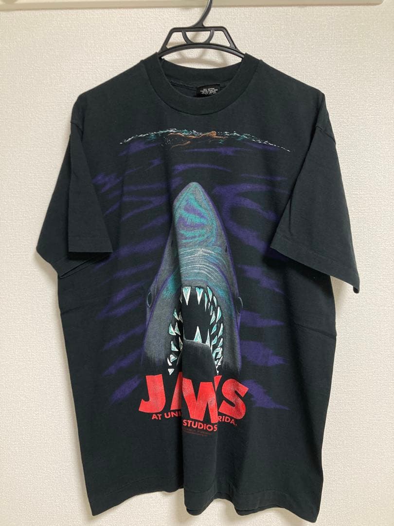 90’s JAWS universal studios ジョーズ Tシャツ XL
