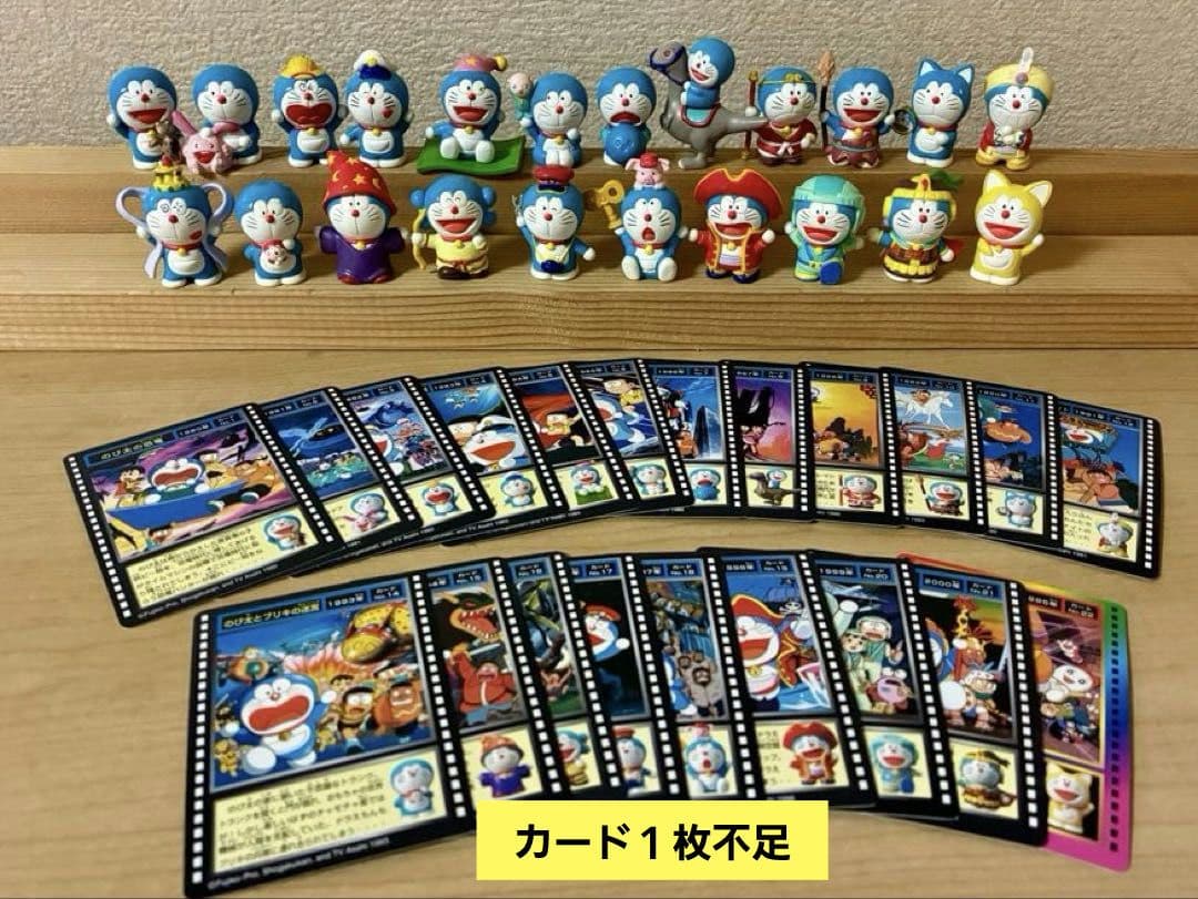 ドラえもん　フィギュア映画　コレクション　ペットボトルキャップ　キーホルダー