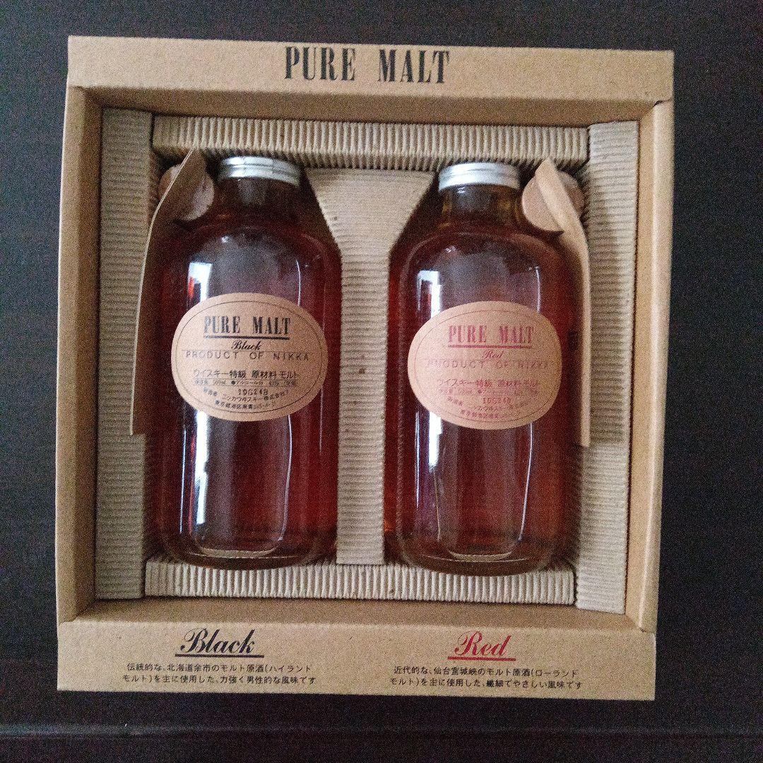NIKKA PURE MALT Black & Red 2本セット