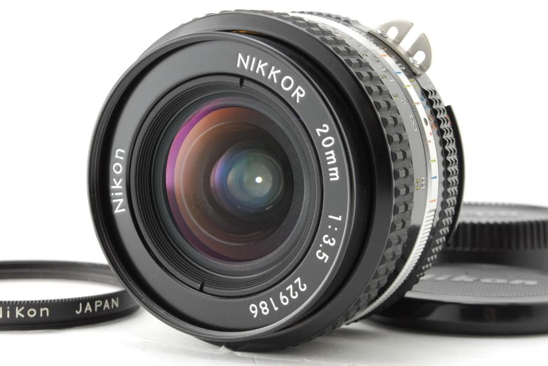 Nikon NIKKOR　Ai-s 20mm f/3.5 レンズ