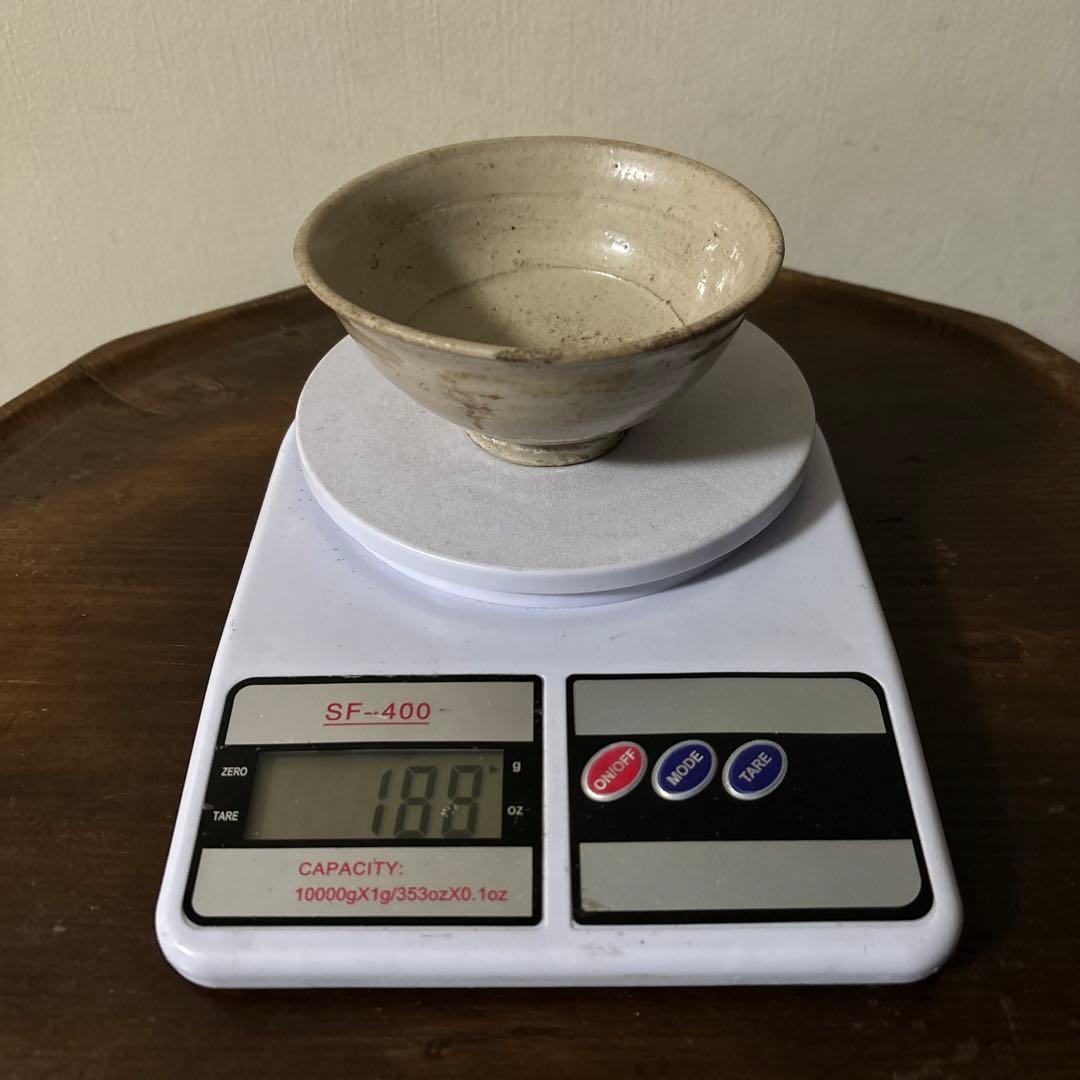 李朝小鉢　堅手　白磁　小服茶碗　大盃　韓国アンティーク　古道具　古民芸　古陶磁