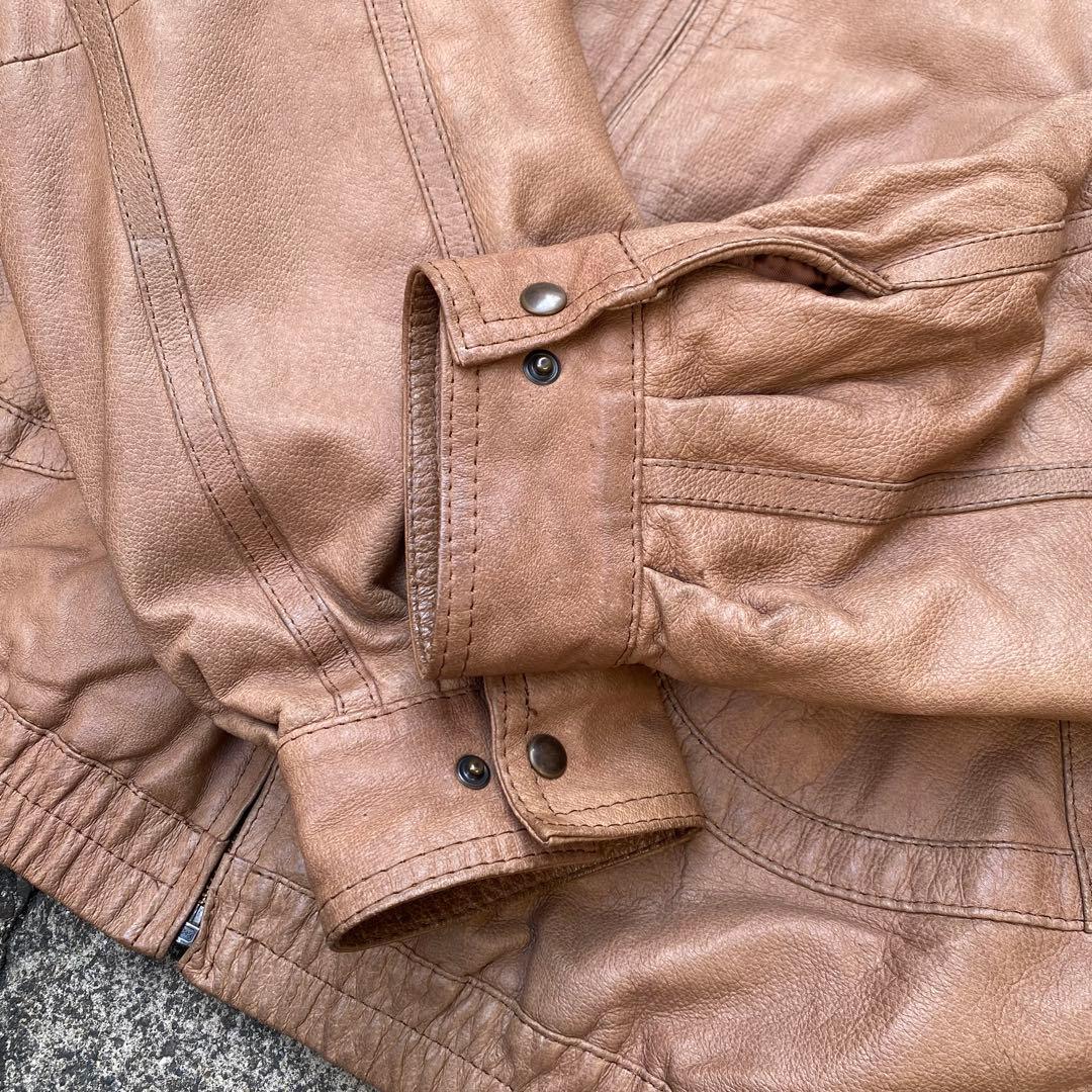 ジャケット・アウター 90s archive Peccary leather A-2 jacket