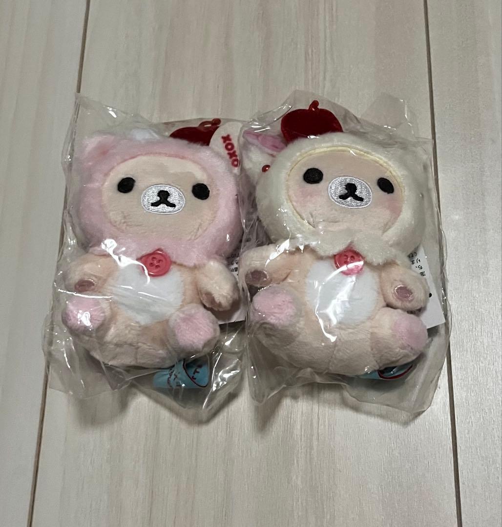 未開封！コリラックマストア限定 エトワール エグリオット てのりぬいぐるみ全２種