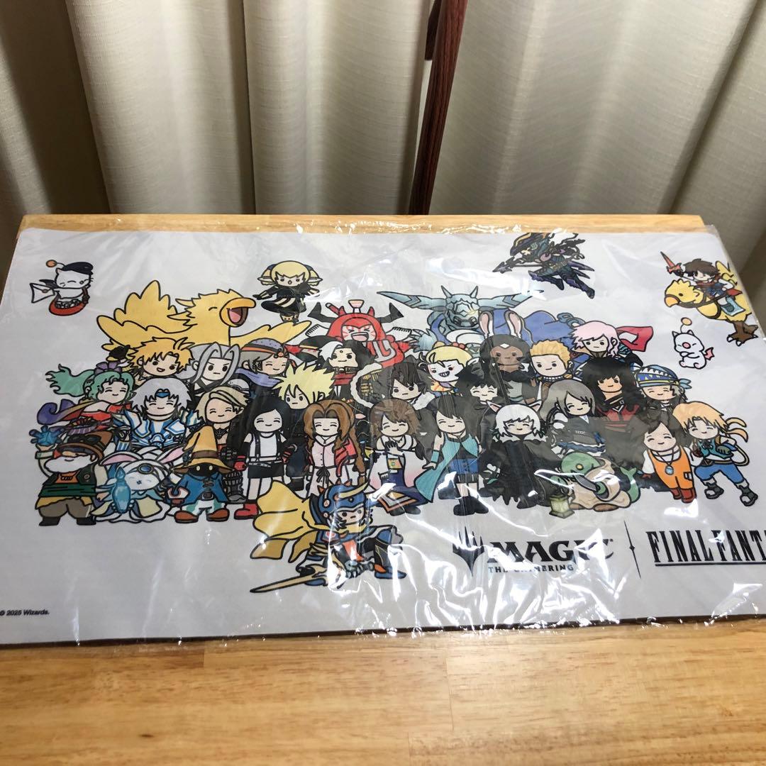 【非売品】MTG プレイマット FF ちびキャラ じゃんけん大会限定