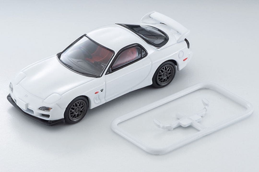 MAZDA RX-7 スピリットR 2002年式　トミーテック白、グレー