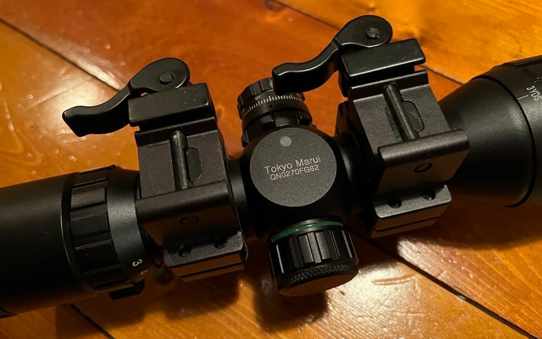 東京マルイ イルミネーテッドショートズームスコープ マウントリングセット