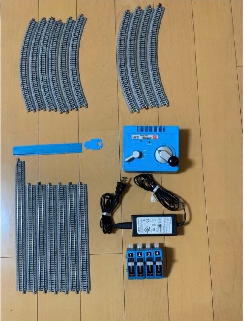 ジャンク品　KATO 直線線路　パワーパックスタンダードSX 等