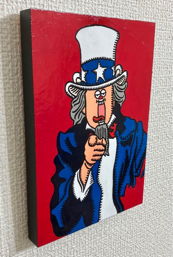 原画　SM　送料込み　アート　ポップアート　絵画　アクリル画　現代アート