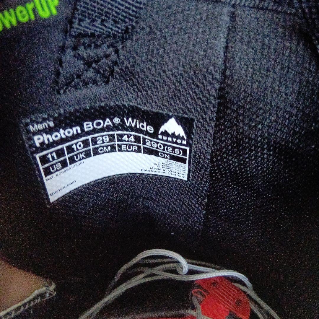 BURTON Photon Wide BOA ブーツ 29cm
