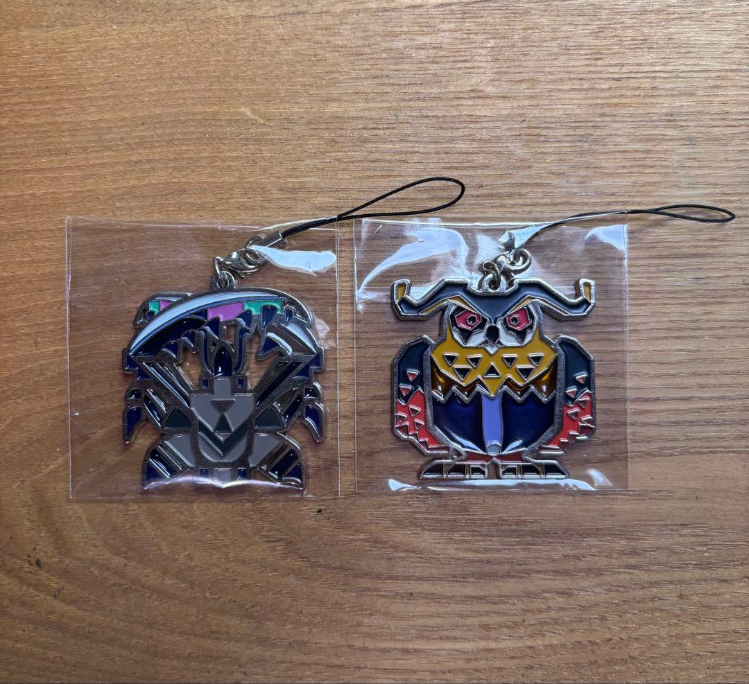 モンハン　 朧隠ホロロホルル　鎧裂ショウグンギザミ アイコンステンドマスコット