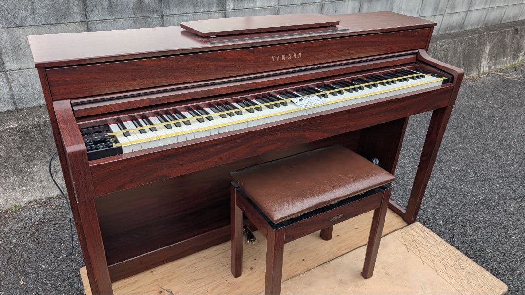 送料込み YAMAHA 電子ピアノ CLP-535M 2015年製 激可愛い♥