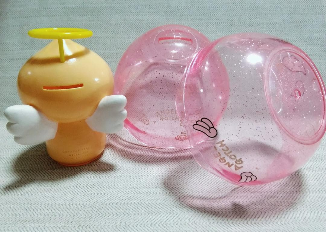 バンダイ　てんしっち　エンジェル　貯金箱　平成レトロ