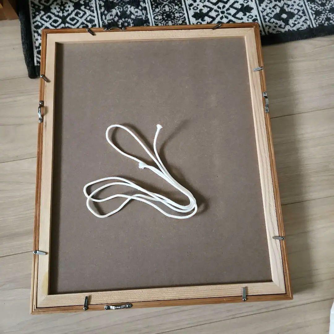 取り扱い終了品　北欧暮らしの道具店　額付きシルクスクリーン
