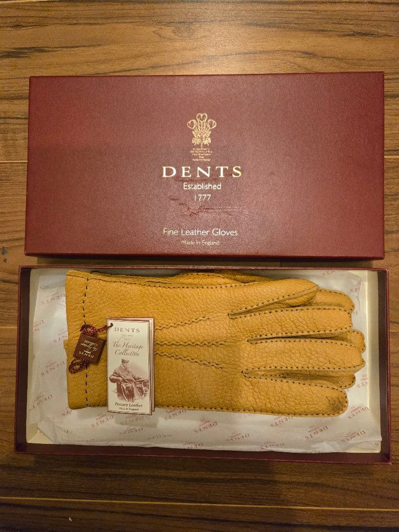 Dents ペッカリーグローブ コーク サイズ 7 1/2