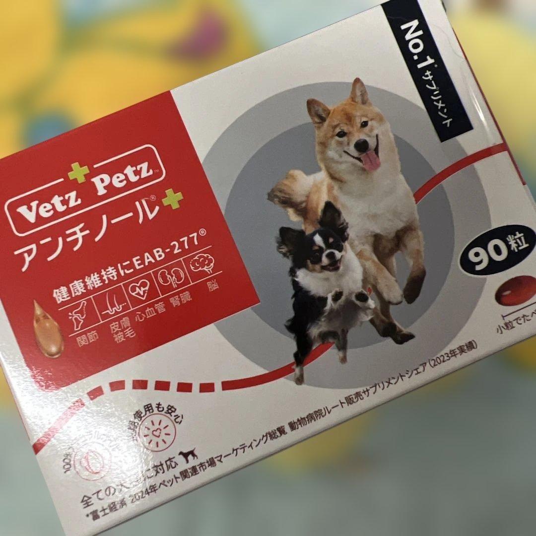 Vet's Petz アンチノール 90粒　犬用　未開封