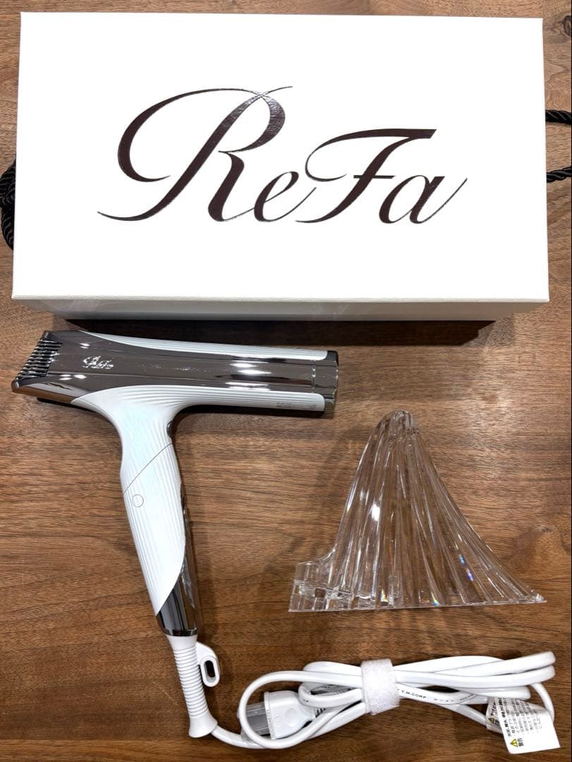 ReFa BEAUTECH Dryer S+ ホワイト　ホルダー付き　美品