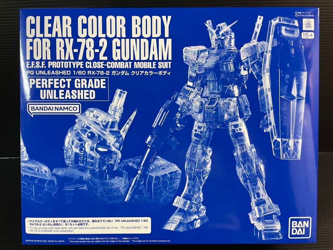 ◎PG UNLEASHED RX-78-2 ガンダム ➕クリアカラーボディ