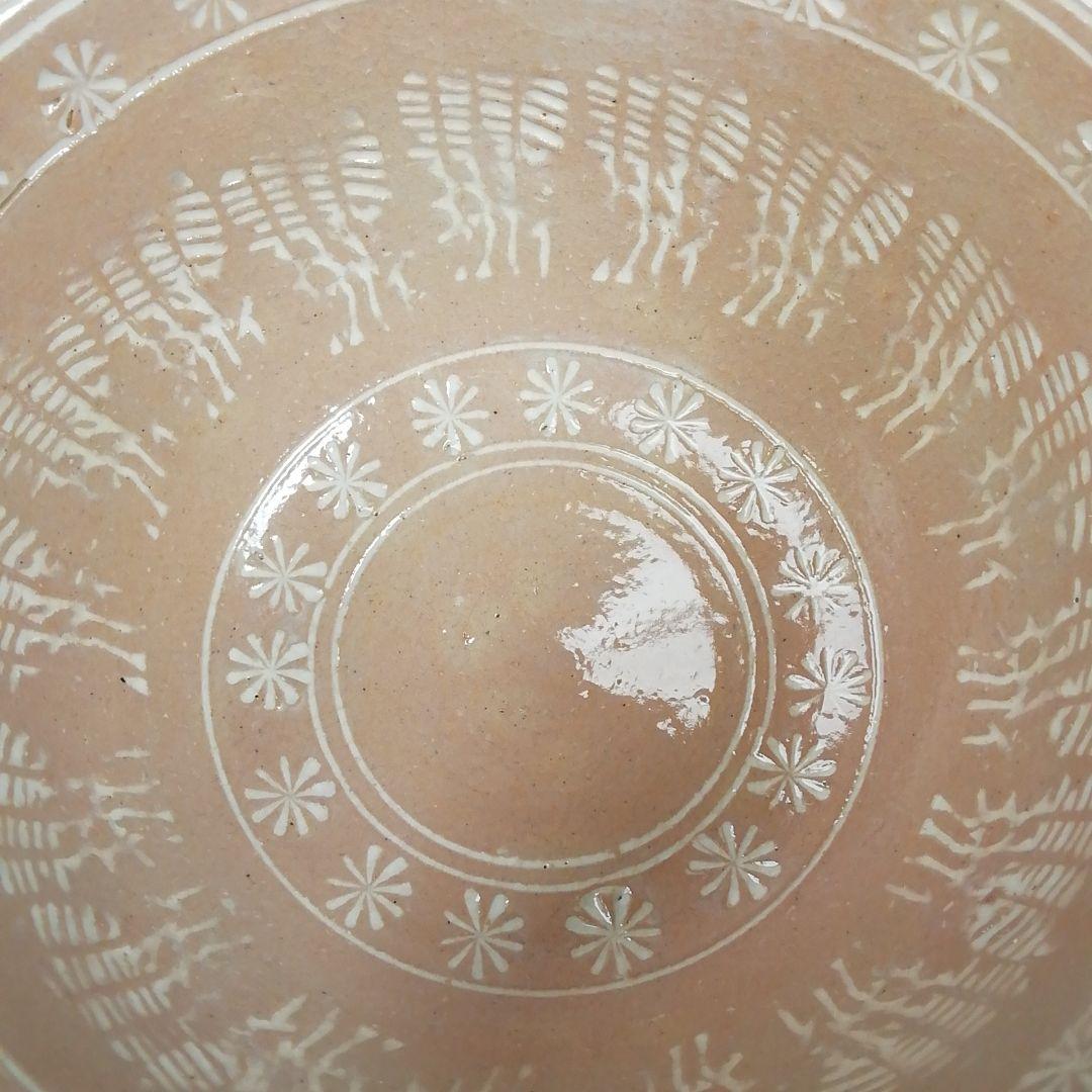 Ｔ８８８　数茶碗　十客『暦手三島外刷毛目』『加藤春永 造』　共箱　茶道具