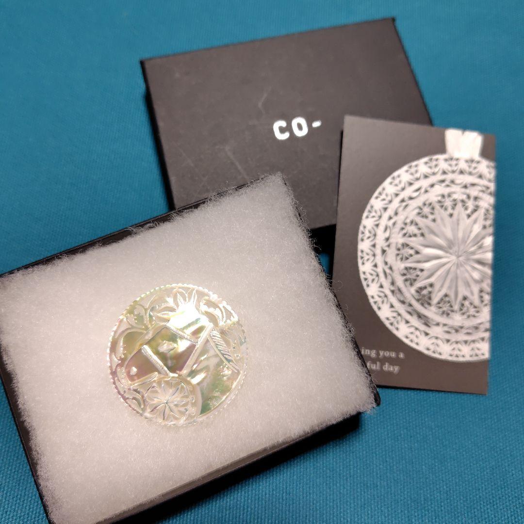 最終お値下げ　ベツレヘムパール　ブローチ