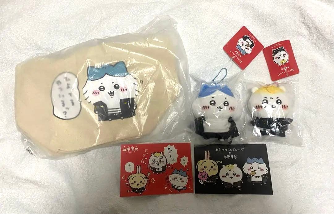 ちいかわ 東京リベンジャーズ コラボ 東リベ マスコット ランチトートバッグ