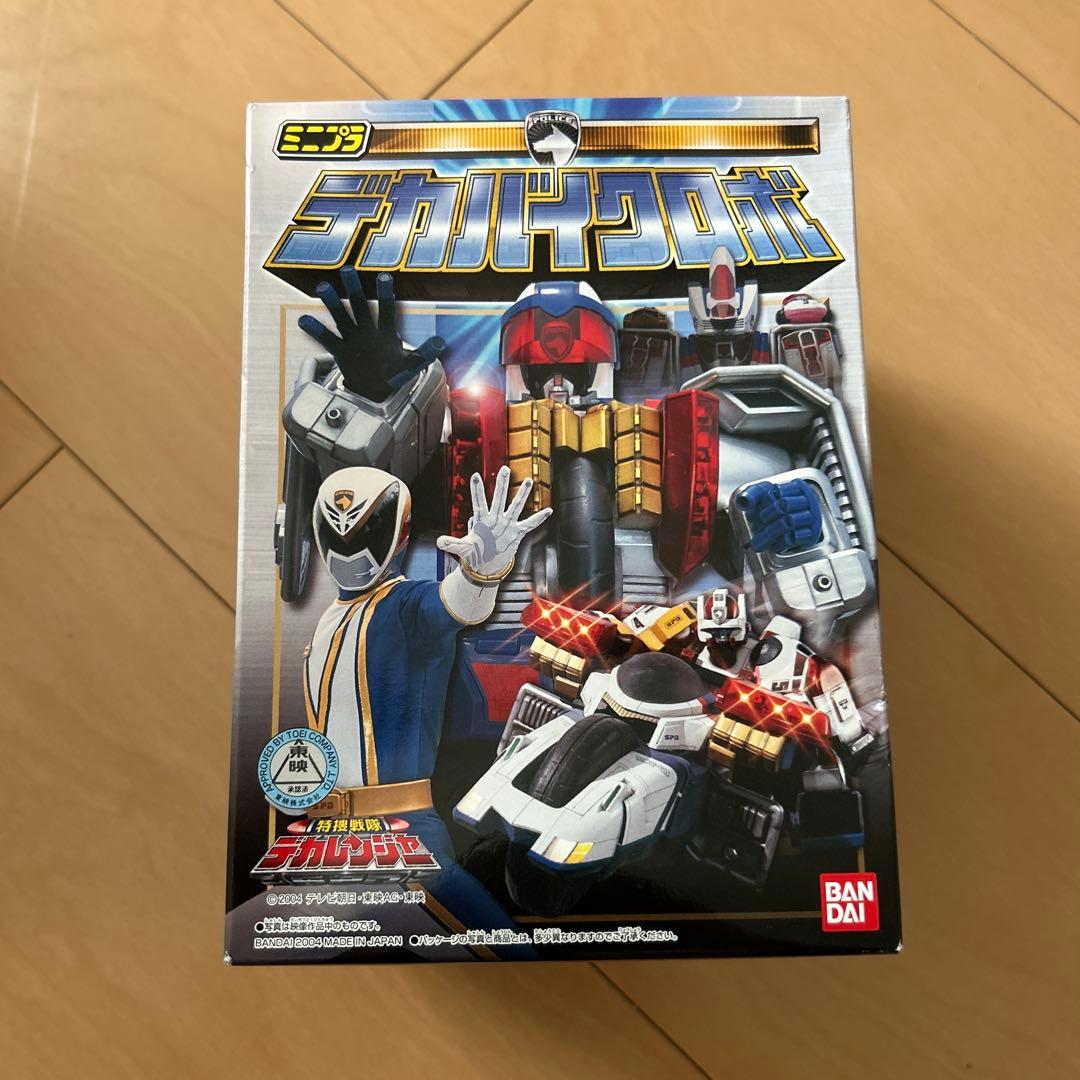 【即購入ok!!】ミニプラ　デカバイクロボ 特捜戦隊デカレンジャー 新品未開封