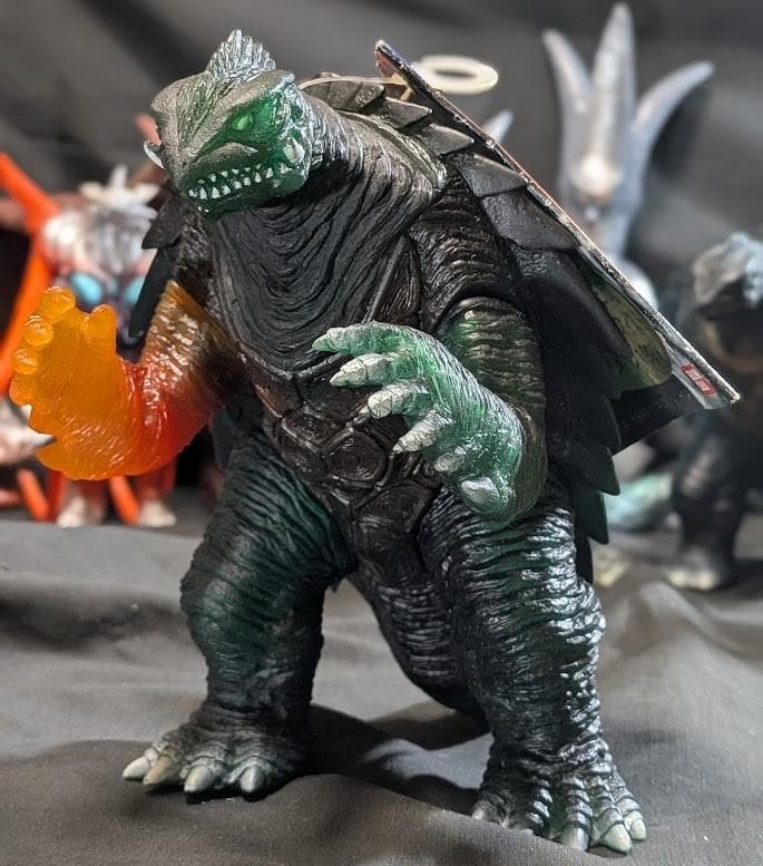 昭和～平成ガメラ＆対戦怪獣（バンダイ）ソフビフィギュア・コンプリート15体セット