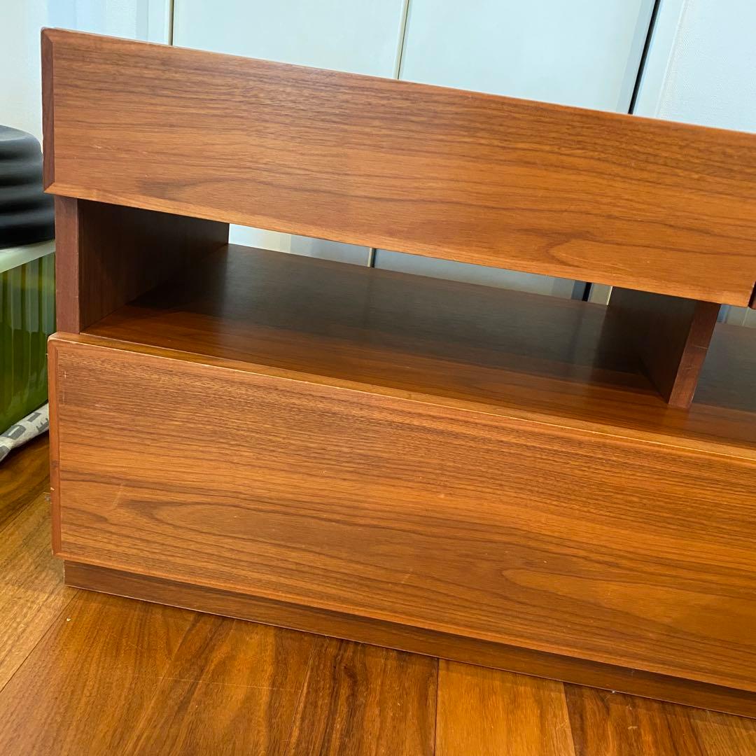 ACTUS アクタス　テレビボード　テレビ台　木目　ブラウン　茶色　高級家具