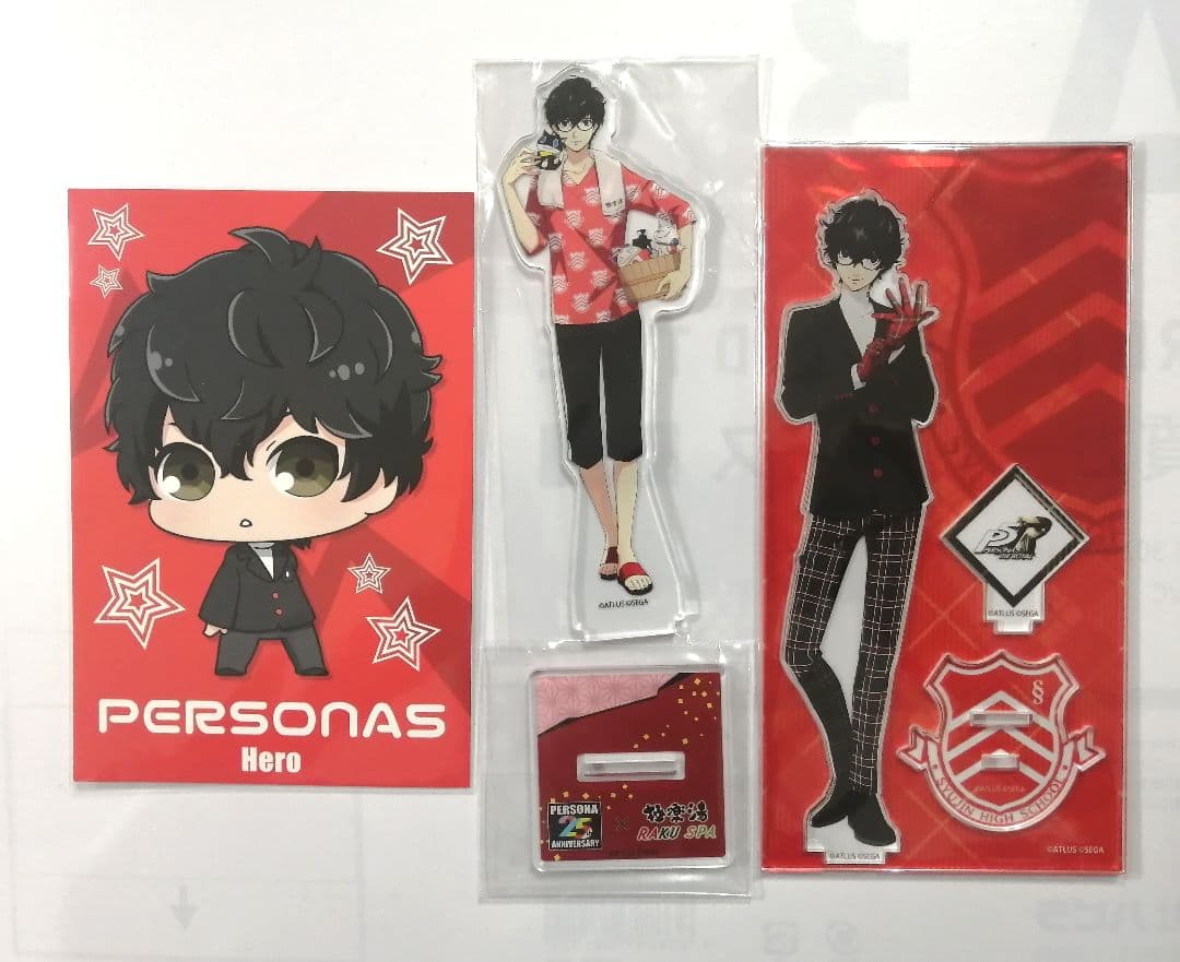 ペルソナ5 ジョーカー 極楽湯 神戸 アクリルスタンド