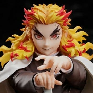 ぽよ 劇場版 鬼滅の刃 無限列車編 煉獄杏寿郎 1/8スケールフィギュア